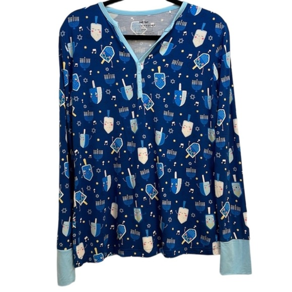 Little Sleepies Women’s Hanukkah Long‎ Sleeve Sleep Shirt (S)